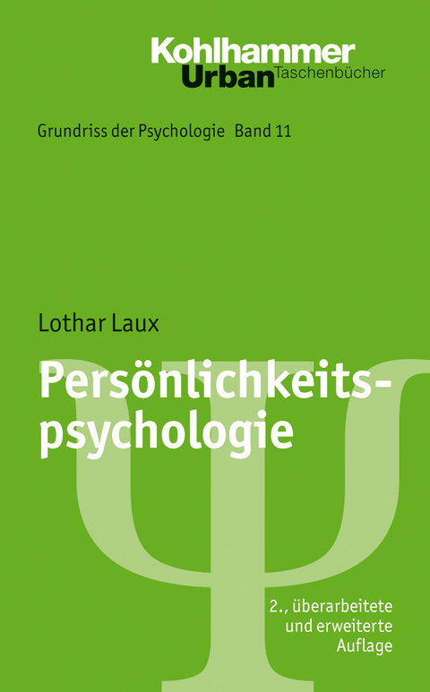Persönlichkeitspsychologie - Lothar Laux