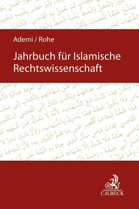 Jahrbuch für islamische Rechtswissenschaft - Cefli Ademi, Mathias Rohe
