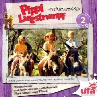 Pippi Langstrumpf, Originalmusik und Lieder aus den weltbekannten Pippi Langstrumpf Filmen, 1 Audio-CD, 1 Audio-CD - 