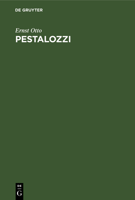 Pestalozzi - Ernst Otto