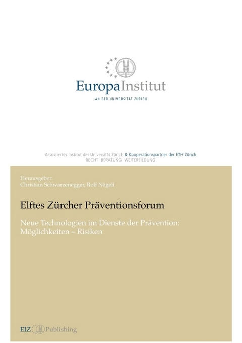 Elftes Zürcher Präventionsforum - 