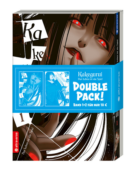 Kakegurui - Das Leben ist ein Spiel Double Pack Band 1&2 - Homura Kawamoto, Toru Naomura