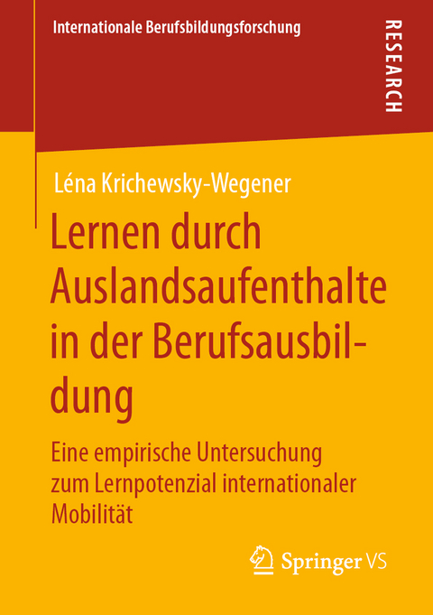 Lernen durch Auslandsaufenthalte in der Berufsausbildung - Léna Krichewsky-Wegener