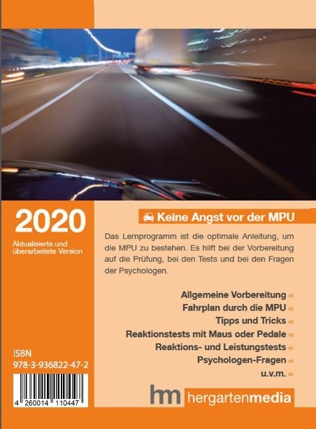 Keine Angst vor der MPU 2020