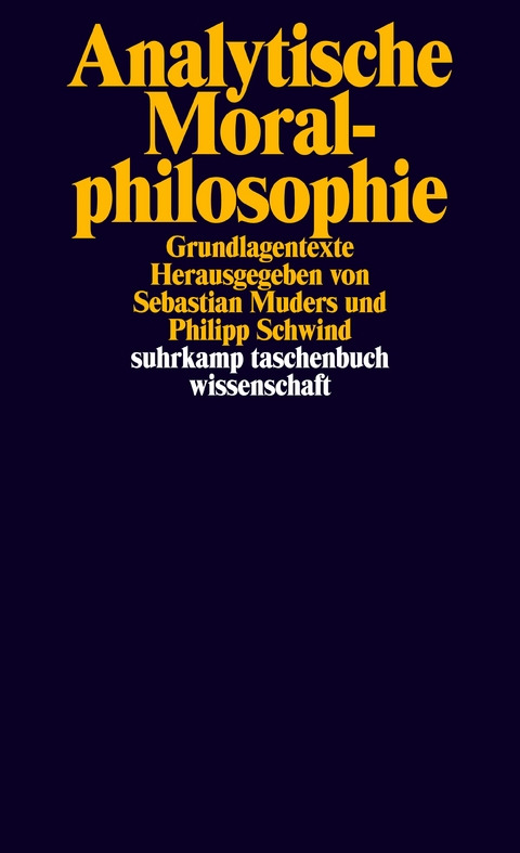 Analytische Moralphilosophie - 