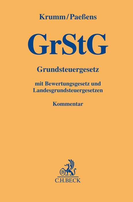 Grundsteuergesetz - Marcel Krumm, Petra Paeßens