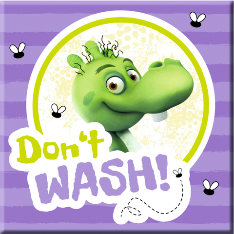 Die Olchis Magnet "Don't Wash" - 