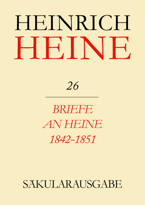 Briefe an Heine 1842-1851 - 