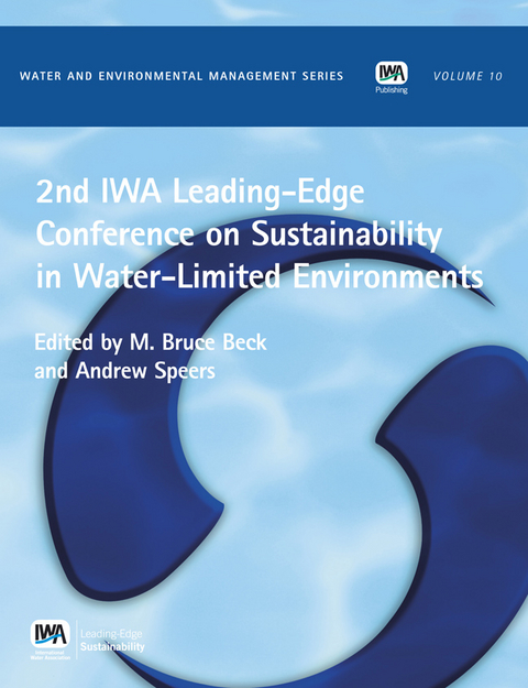 2nd IWA Leading-Edge on Sustainability in Water-Limited Environments - 