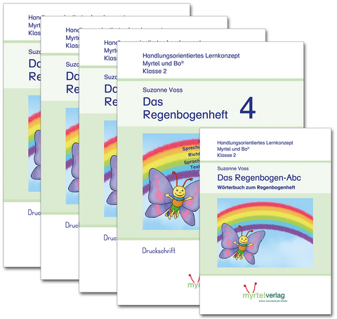 Sparpaket: Regenbogenhefte (Druckschrift) - Suzanne Voss, Sigrid Skwirblies, Annette Rögener