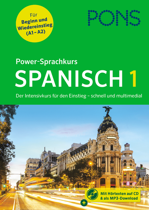 PONS Power-Sprachkurs Spanisch 1