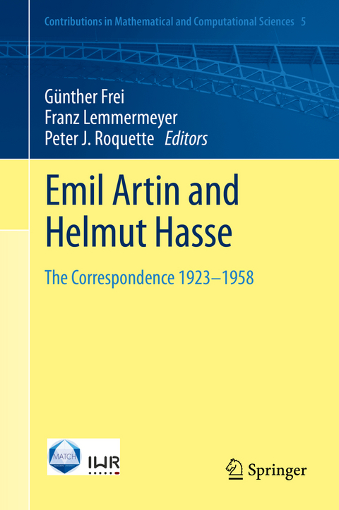 Emil Artin and Helmut Hasse -  Günther Frei,  Franz Lemmermeyer,  Peter J. Roquette