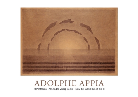 Adolphe Appia Postkartenbuch - Adolphe Appia