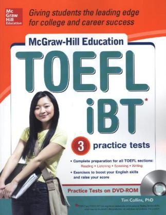 McGraw-Hill Education TOEFL iBT with 3 Practice Tests -  Tim Collins