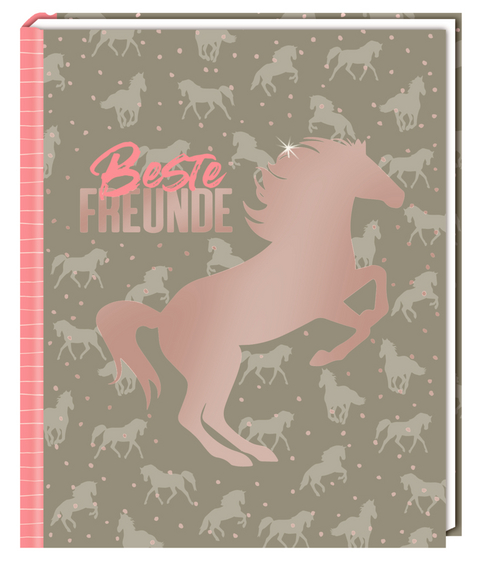 Freundebuch - I LOVE HORSES - Beste Freunde