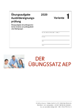 Der Übungssatz zur Ausbildereignungsprüfung - Variante 1 - Semper, Dr. Lothar; Gress, Bernhard