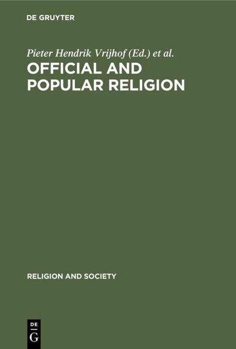 Official and Popular Religion - 