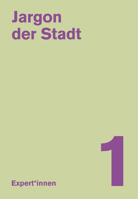 Jargon der Stadt - Andreas Galling-Stiehler, Katharina Hagg, Alessandro Bovolenta, Ina Bowinkelmann, Kim Annaluz Gundlach, Andreas Horn, George McClennan, Sasa Müller, Julie Teuber, Lisa Wagner, Alexandra Zettl