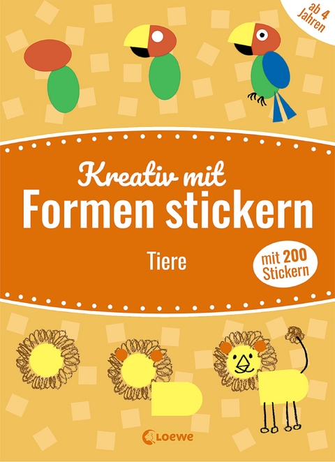 Mein kunterbuntes StickerBastelBuch - Tiere - Norbert Pautner