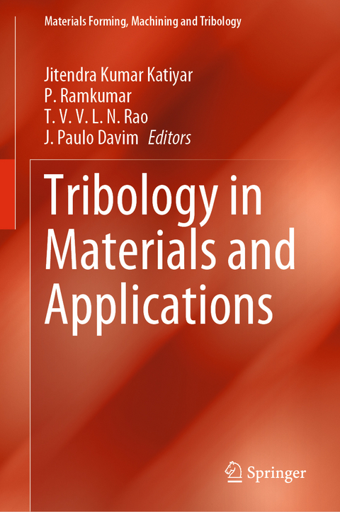 Tribology in Materials and Applications - 