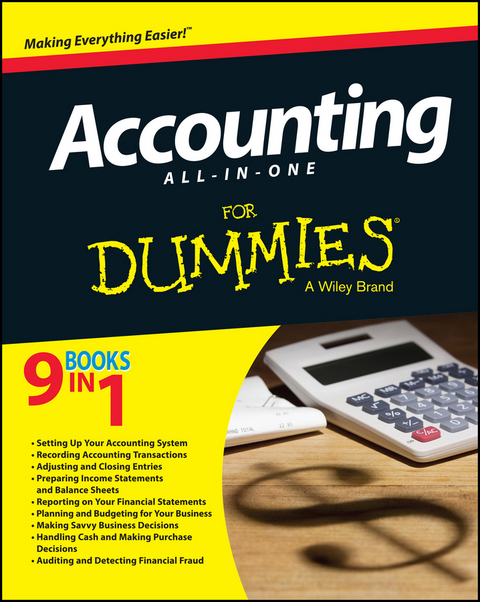 Accounting All-in-One For Dummies - Kenneth W. Boyd, Lita Epstein, Mark P. Holtzman, Frimette Kass-Shraibman, Maire Loughran, Vijay S. Sampath, John A. Tracy, Tage C. Tracy, Jill Gilbert Welytok