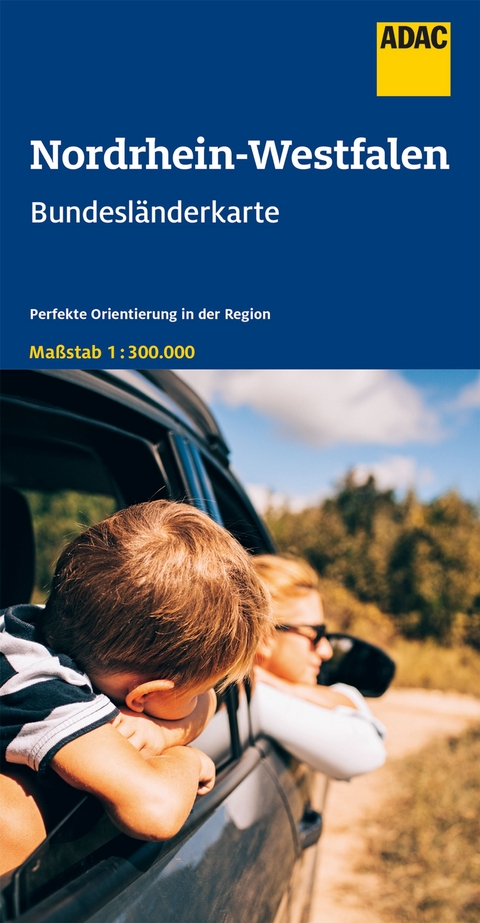 ADAC Bundesländerkarte Deutschland 06 Nordrhein-Westfalen 1:300.000