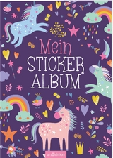 Mein Stickeralbum – Einhörner