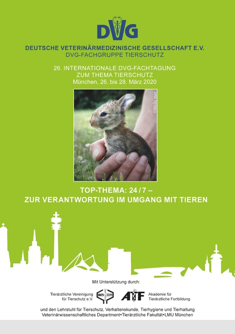 26. Internationale DVG-Fachtagung zum Thema Tierschutz