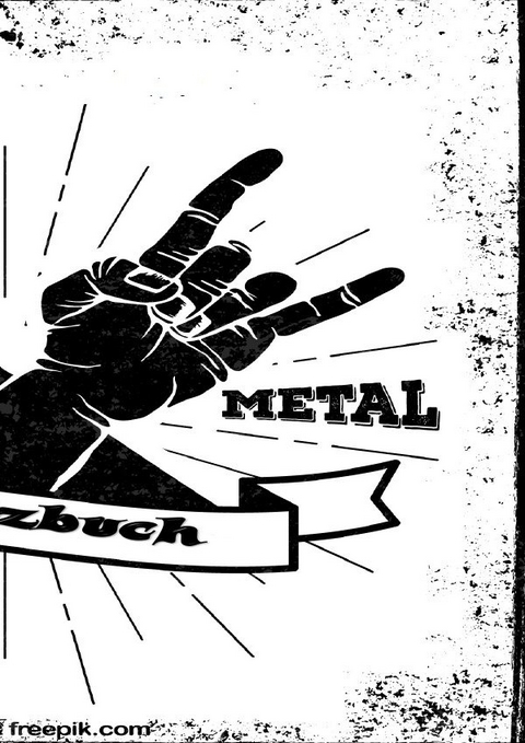 Notizbücher Spiral dotted / Heavy Metal Horny Notizbuch für Metal und Rock Fans punktiert dotted 68 Seiten - Notizbuch Health