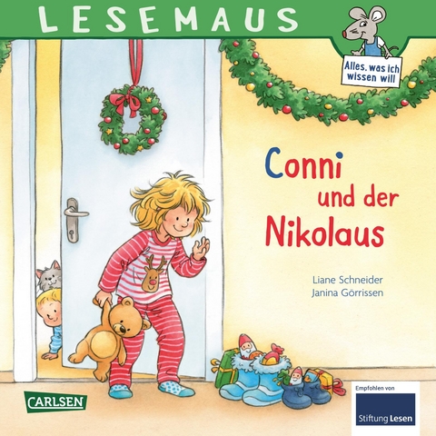 LESEMAUS 192: Conni und der Nikolaus - Liane Schneider