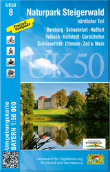 UK50-8 Naturpark Steigerwald, nördlicher Teil - 