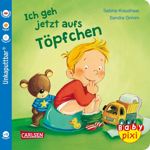 Baby Pixi (unkaputtbar) 82: Ich geh jetzt aufs Töpfchen - Sandra Grimm