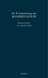 In Erinnerung an Manfred Stolpe - 