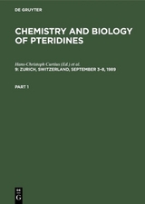 Chemistry and Biology of Pteridines / Zurich, Switzerland, September 3–8, 1989 - 