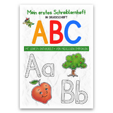 Mein buntes Kinder-ABC in Druckschrift