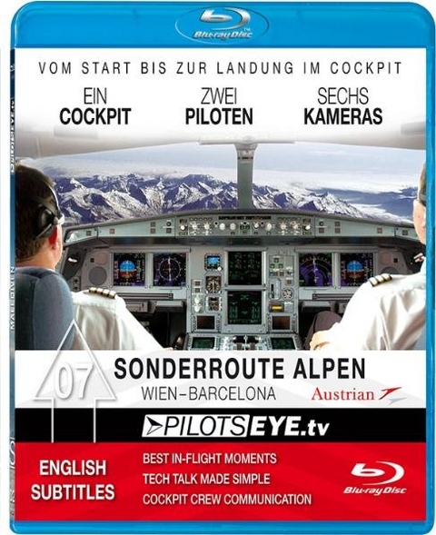 PilotsEYE.tv - Sonderroute Alpen - Wien Barcelona - Blu-ray - 
