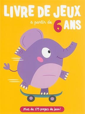 Livre de jeux, à partir de 6 ans