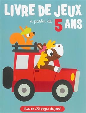 Livre de jeux, à partir de 5 ans