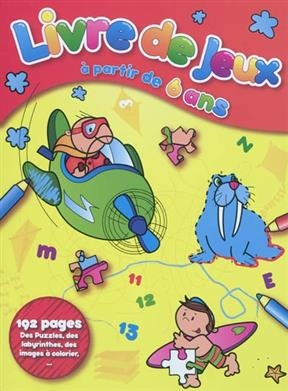 Livre de jeux, à partir de 6 ans