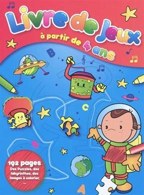 Livre de jeux, à partir de 4 ans