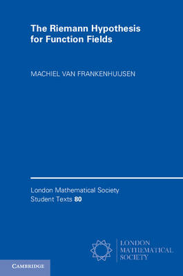 Riemann Hypothesis for Function Fields -  Machiel van Frankenhuijsen