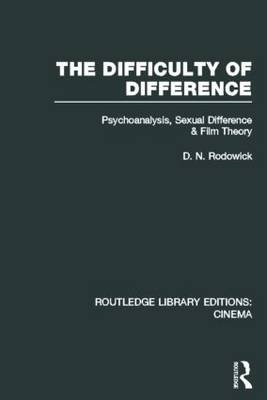 The Difficulty of Difference -  D. N. RODOWICK