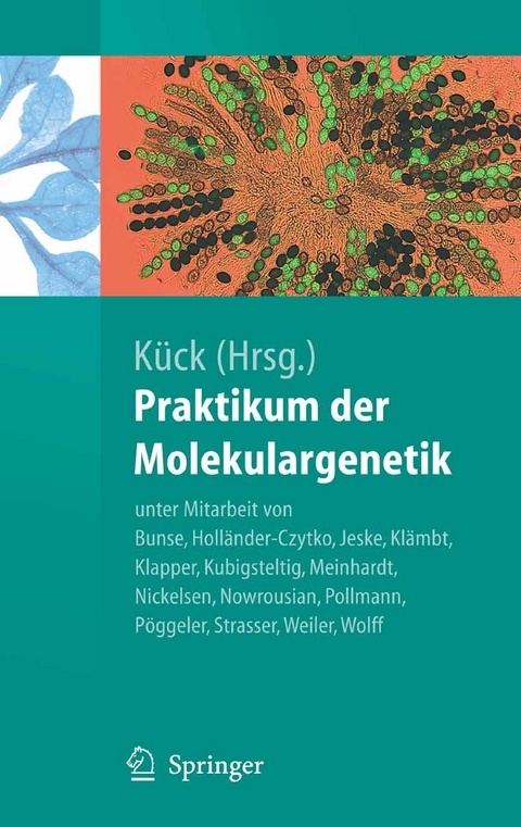 Praktikum der Molekulargenetik -  Astrid Bunse,  Ulrich Kück,  Heike Holländer-Czytko,  Stefanie Jeske,  Christian Klämbt,  Robert Klapper