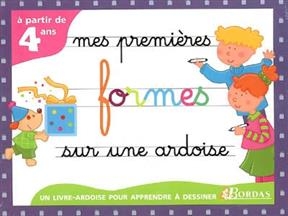 Mes premières formes sur une ardoise : un livre-ardoise pour apprendre à dessiner - Virginie Chiodo