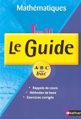 Mathématiques, terminale STI - Patrice Roger