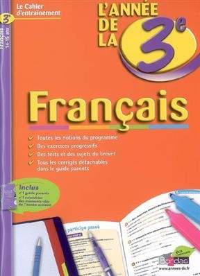 L'année de la 3e : français