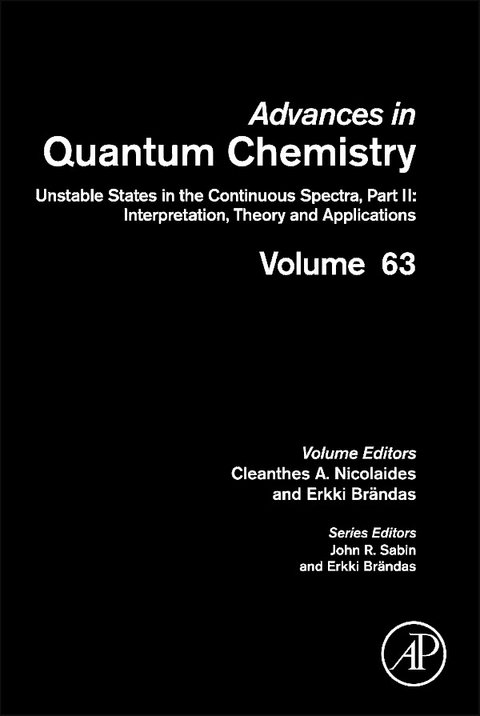 Unstable States in the Continuous Spectra (II: Interpretation, Theory and Applications) - 