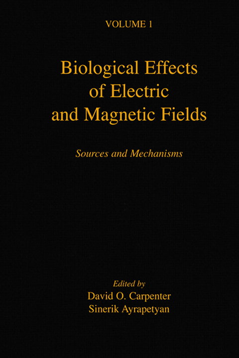 Biological Effects of Electric and Magnetic Fields - 