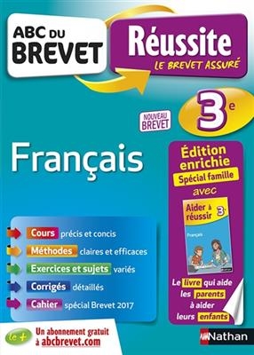 Français 3e : nouveau brevet - Cecile de Cazanove