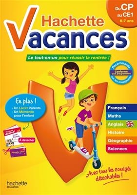 Hachette Vacances Cp/Ce1 - Daniel Berlion, Ann Rocard, Philippe Simon, Joanna Le May